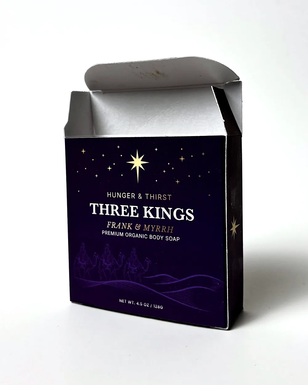 Opened gift box